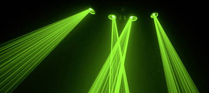 Laser Lichteffekte
