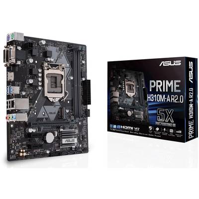 Asus PRIME H310M-A R2.0/CSM Mainboard Sockel (PC) Intel® 1151v2 Formfaktor (Details) Micro-ATX Mainboard-Chipsatz Intel®