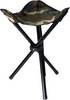 Stealth Gear STEALTH GEAR - klappbarer Stuhl 3 Beine Klapphocker Schwarz, Silber SGCS3L