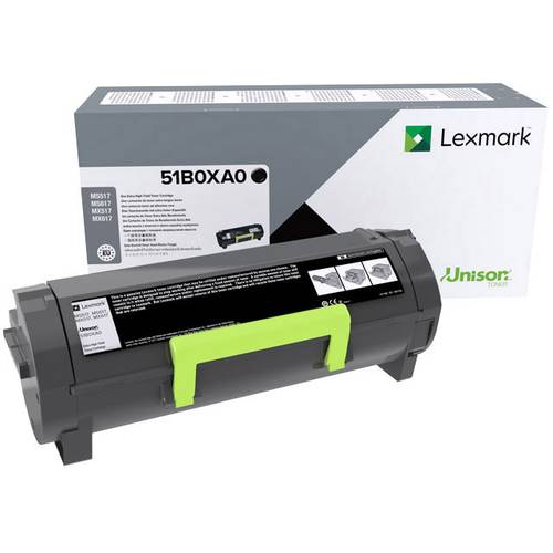 Lexmark Toner MS517 MS617 MX517 MX617 Original Schwarz 20000 Seiten 51B0XA0