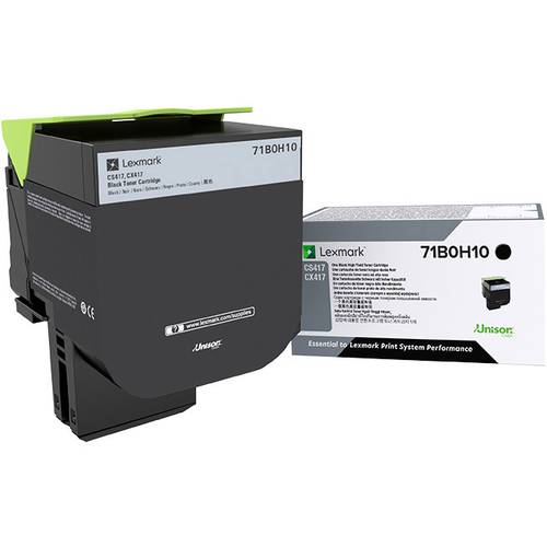 Lexmark Toner CS417 CX417 Original Schwarz 6000 Seiten 71B0H10