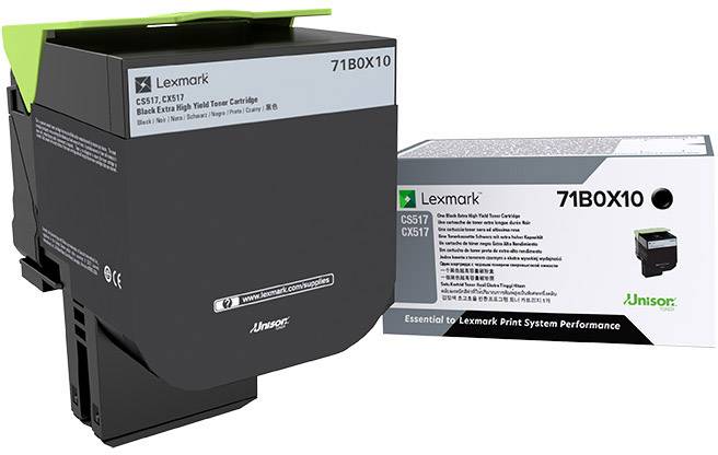 Lexmark Toner CS517 CX517 Original Schwarz 8000 Seiten 71B0X10