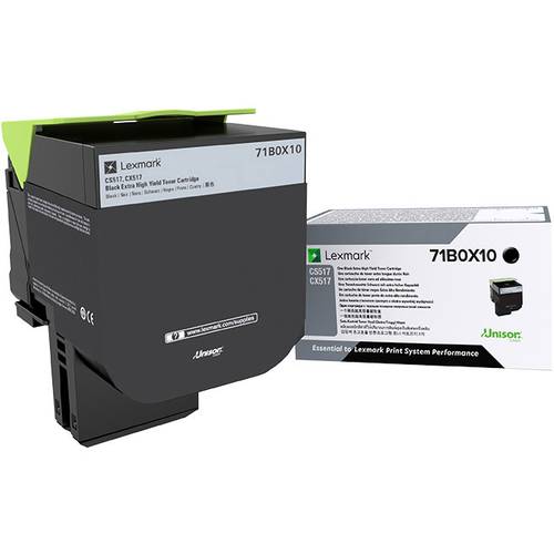 Lexmark Toner CS517 CX517 Original Schwarz 8000 Seiten 71B0X10