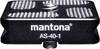 Mantona AS-40-1 Schnellwechselplatte Außengewinde=1/4"