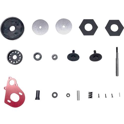 Reely RE-5546595 Ersatzteil Motorhalteplatte und Getriebe