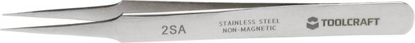 TOOLCRAFT TO-5557149  Präzisionspinzette 1 Stück 2 SA  120 mm
