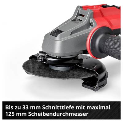 Einhell Professional AXXIO 18/125 4431140 Akku-Winkelschleifer 125 mm ohne Akku, ohne Ladegerät 18 V-9