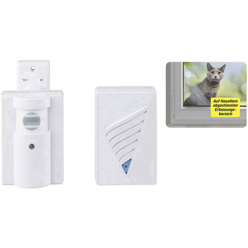 Funkgong Komplett-Set für Haustiere, mit Bewegungsmelder Heidemann 70829 HX Pet
