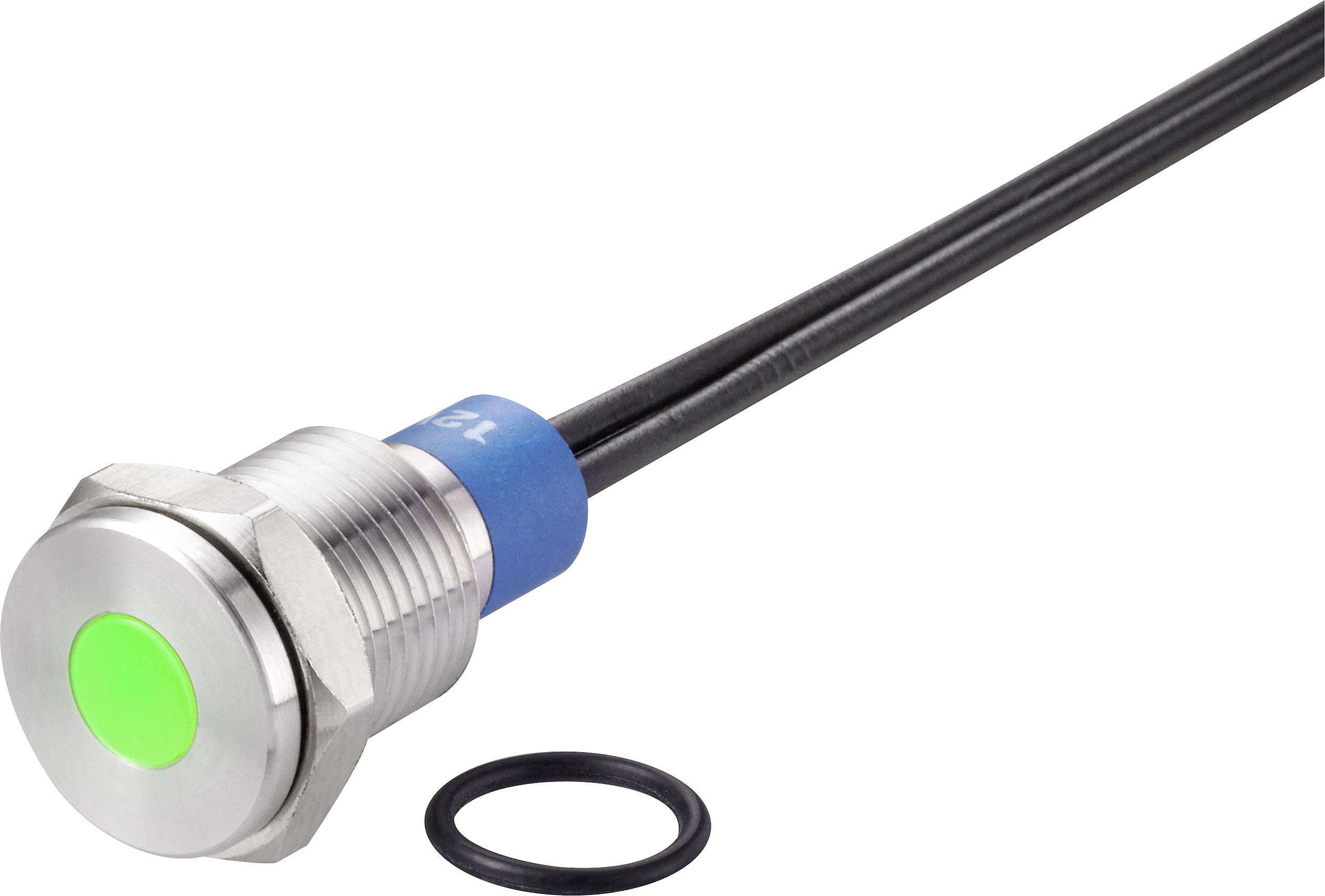 TRU COMPONENTS TC-7495180 LED-Lampe Grün 12 V DC/AC