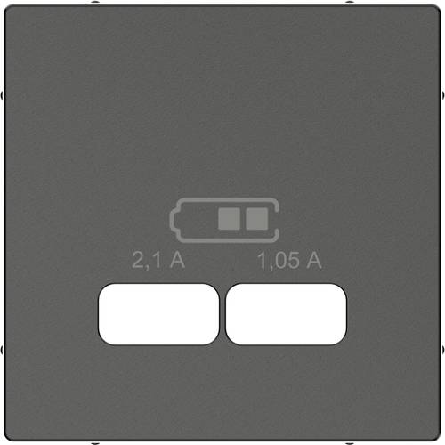 Thumbnail - Merten Abdeckung System M Aluminium MEG4367-0414 1 St.