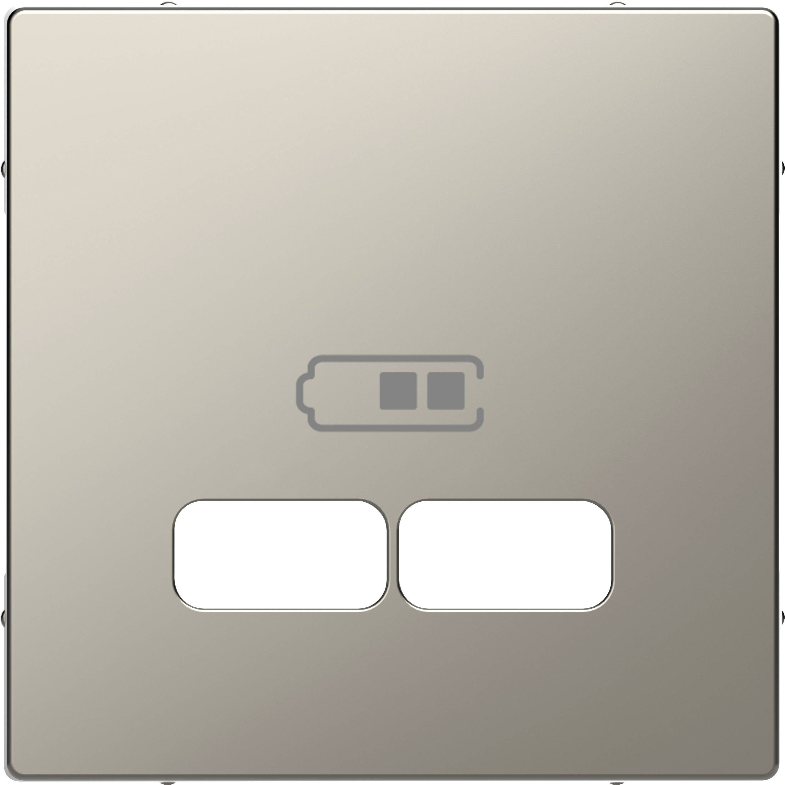 Merten Abdeckung System Design Nickel MEG4367-6050 1 St.