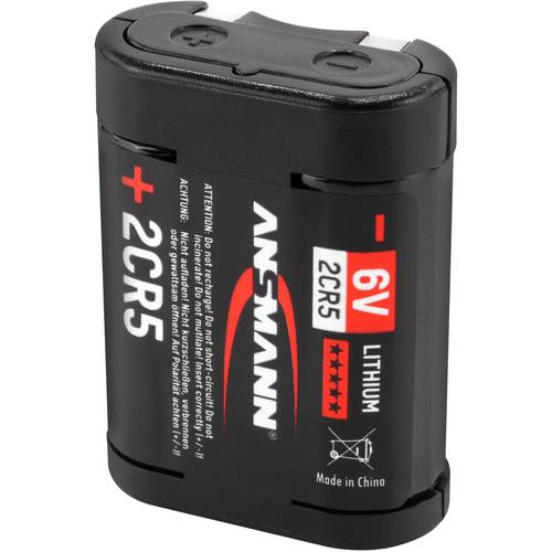 Ansmann 2CR5 Fotobatterie 2CR5 Lithium 6 V 1 St.