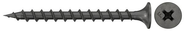 Fischer 665055 Schnellbauschraube 55 mm Kreuzschlitz Phillips gehärtet, phosphatiert 500 St.