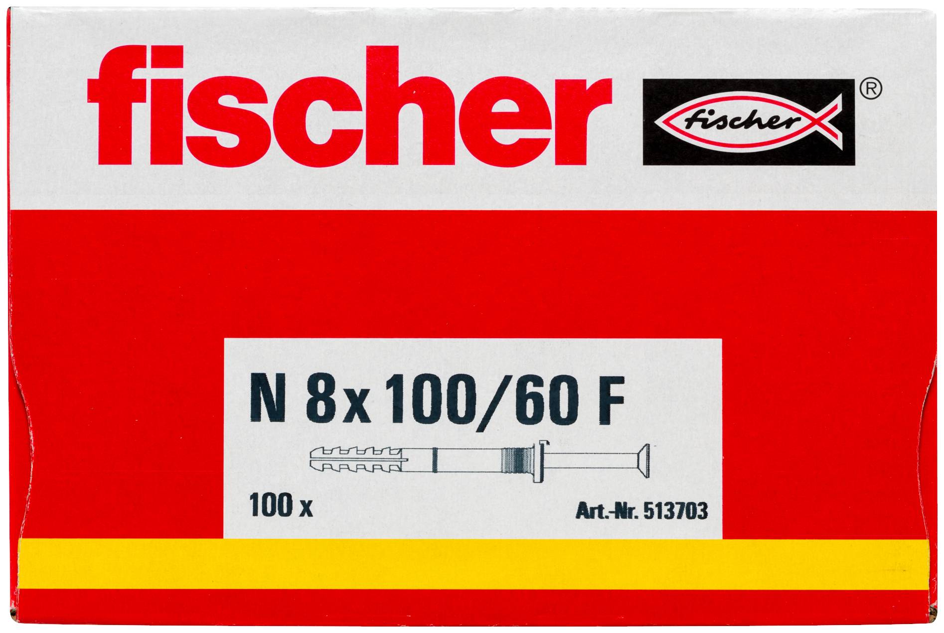Fischer 513703 Nageldübel 100 mm 8 mm 100 St.-3