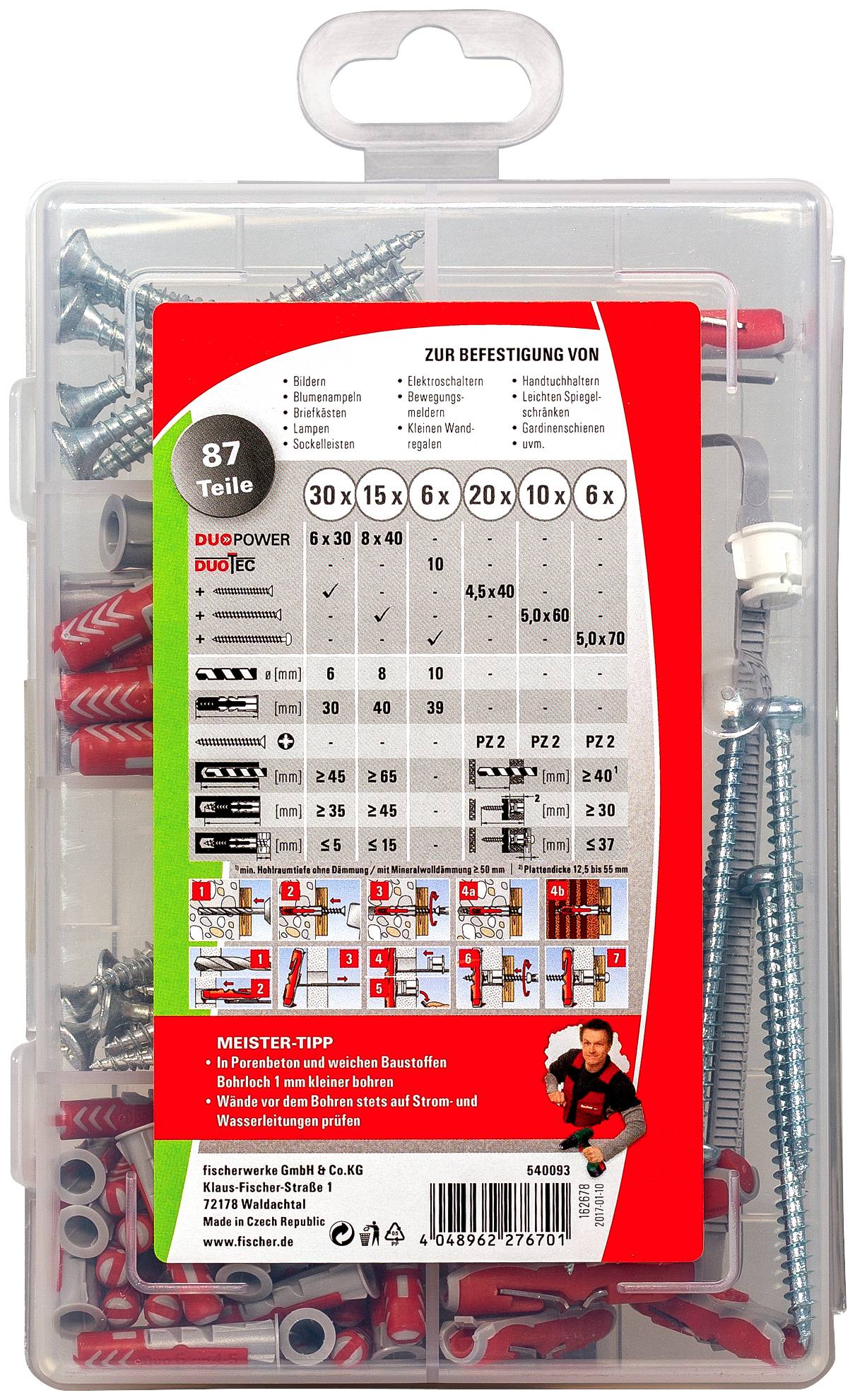 Fischer 540093 Dübel-Sortimentsbox 1 St.-3