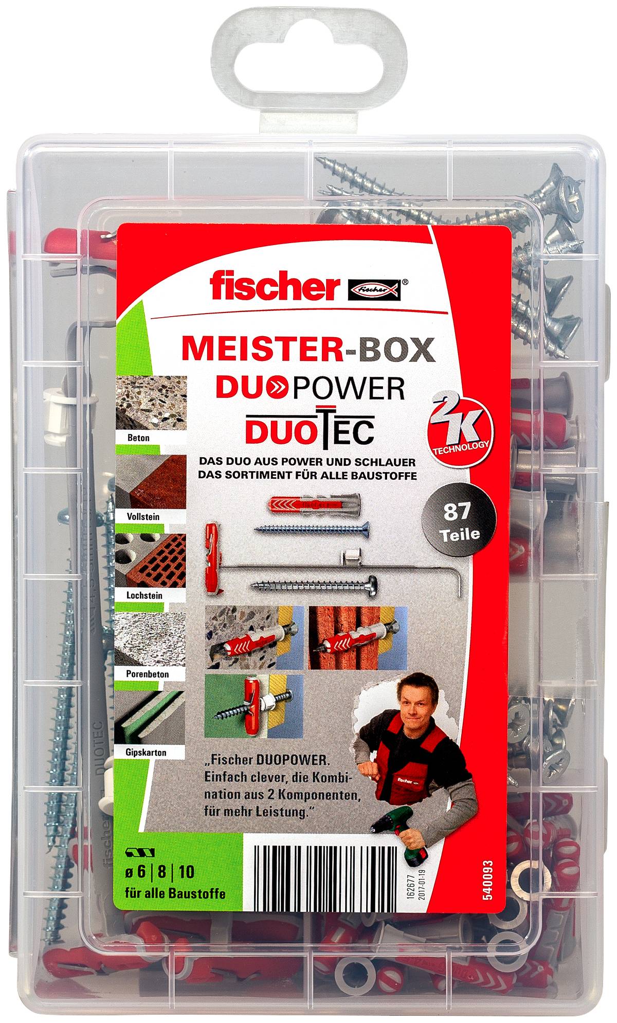 Fischer 540093 Dübel-Sortimentsbox 1 St.-5