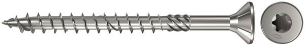 Fischer 657280 Senkkopfschraube 4 mm 35 mm Sechsrund galvanisch verzinkt 200 St.
