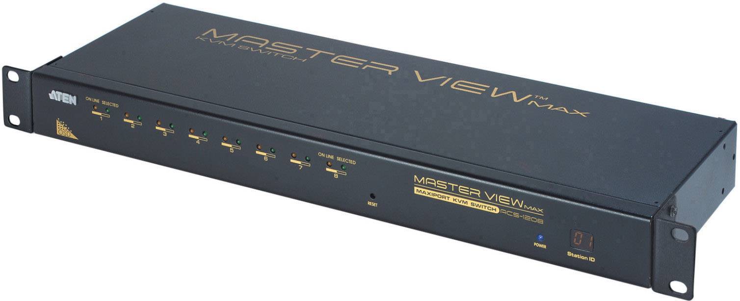 8-Port USB - PS/2 VGA KVM Switch