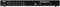 Aten KVM-Switch mit Bedienfeld und LEDs zur Steuerung von Computeranschlüssen, USB- und Netzwerkanschlüsse auf der Vorderseite.