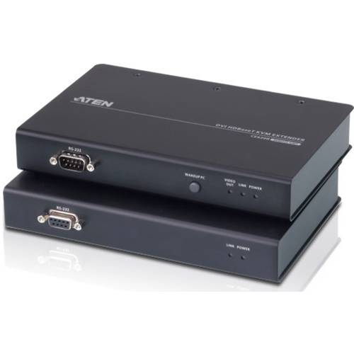 Thumbnail - ATEN CE620-AT-G DVI, USB, RS232, Audio-Line-out, Mikrofon-Buchse Extender (Verlängerung) über Netzwerkkabel RJ45 100 m
