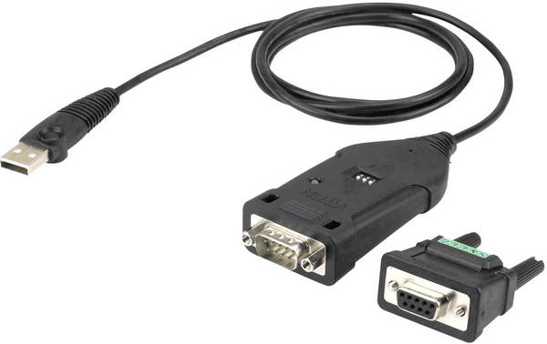 ATEN USB 2.0, Seriell Konverter [1x USB - 1x Seriell (9pol.)] UC485-AT 120 cm