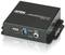 Schwarzer HDMI zu 3G/HD/SD-SDI Konverter mit HDMI-Eingang, LED-Anzeigen für Power und Signal, DC 5V Anschluss auf der Vorderseite.