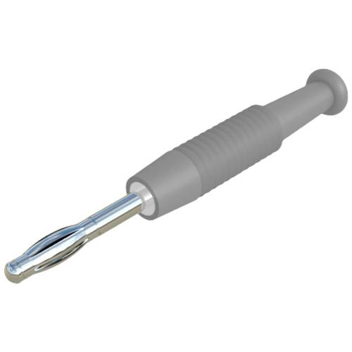 Hirschmann Test & Measurement MSTF 2 gr Lamellenstecker Stecker, gerade Stift-Ø: 2 mm Grau 1 St.