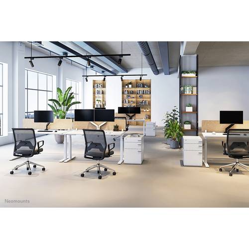 Thumbnail - Neomounts NM-D750BLACK 1fach Monitor-Tischhalterung 25,4 cm (10) - 81,3 cm (32) Neigbar, Schwenkbar Schwarz