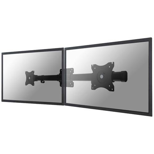 Thumbnail - Neomounts FPMA-CB100BLACK 2fach Monitor-Tischhalterung 25,4 cm (10) - 68,6 cm (27) Neigbar Schwarz