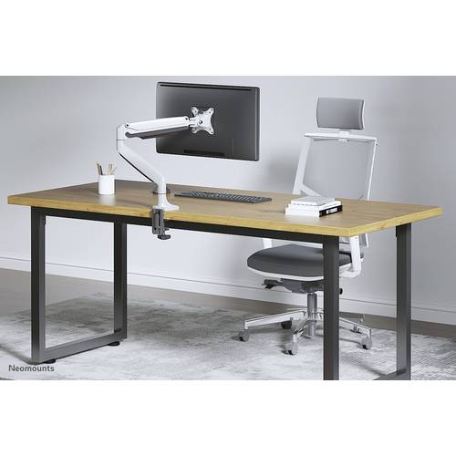 Neomounts NM-D750WHITE 1fach Monitor-Tischhalterung 25,4 cm (10) - 81,3 cm (32) Neigbar, Schwenkbar Weiß