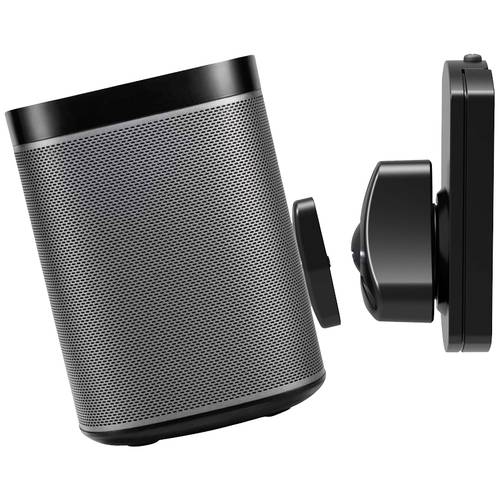 Neomounts NM-WS130BLACK Lautsprecher-Wandhalterung Drehbar, Neigbar, Schwenkbar Schwarz 1 St.