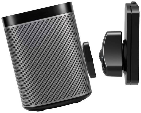 Neomounts NM-WS130BLACK Lautsprecher-Wandhalterung Drehbar, Neigbar, Schwenkbar Schwarz 1 St.
