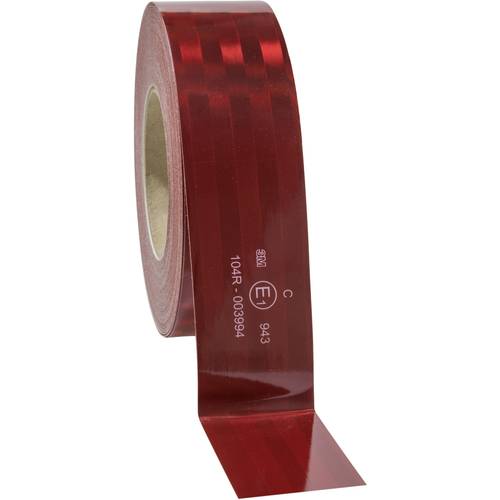 Thumbnail - 3M 943-72 743884 Mikroprismatische Warnmarkierung Rot (reflektierend) 50 m (L x B) 50 m x 51 mm