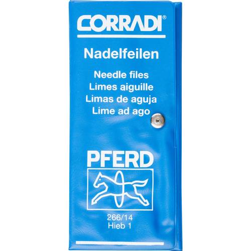 Thumbnail - PFERD TOOLS 12313062 CORRADI-Nadelfeilen-Set Schweizer Hieb 1 in PVC-Rolltasche Länge 140 mm 1 St.