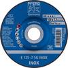 PFERD TOOLS 62212623 Sg Inox Schruppscheibe gekröpft Durchmesser 125 mm Bohrungs-Ø 22.23 mm 10 St.