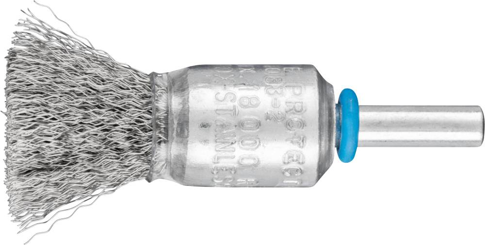 Thumbnail - PFERD TOOLS Pinselbürste mit Schaft, ungezopft PBU 1516/6 INOX 0,20 Pbu 43203007 10 St.