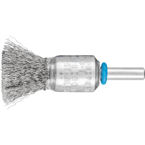 Thumbnail - PFERD TOOLS Pinselbürste mit Schaft, ungezopft PBU 1516/6 INOX 0,20 Pbu 43203007 10 St.