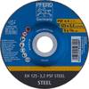 PFERD TOOLS PSF STEEL 61720226 Trennscheibe gekröpft 125 mm 25 St. Stahl