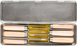 PFERD TOOLS 11700265 Schlüsselfeilen-Set Hieb 2 inkl. Feilenheften in Metallbox Länge 100 mm 1 St.
