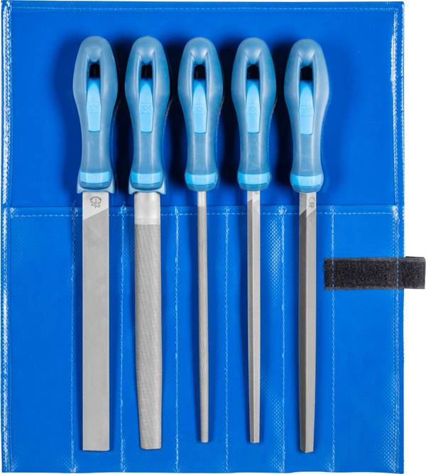 PFERD TOOLS 11800531 Werkstattfeilen-Set Hieb 1 in PVC-Rolltasche  Länge 200 mm 1 St.