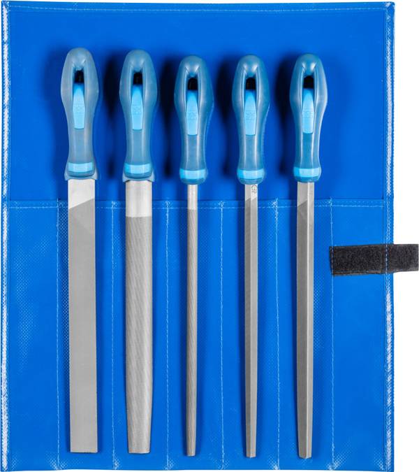 PFERD TOOLS 11800541 Werkstattfeilen-Set Hieb 1 in PVC-Rolltasche  Länge 250 mm 1 St.