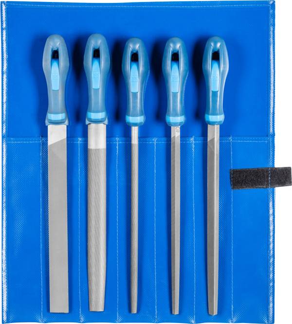 PFERD TOOLS 11800542 Werkstattfeilen-Set Hieb 2 in PVC-Rolltasche  Länge 250 mm 1 St.