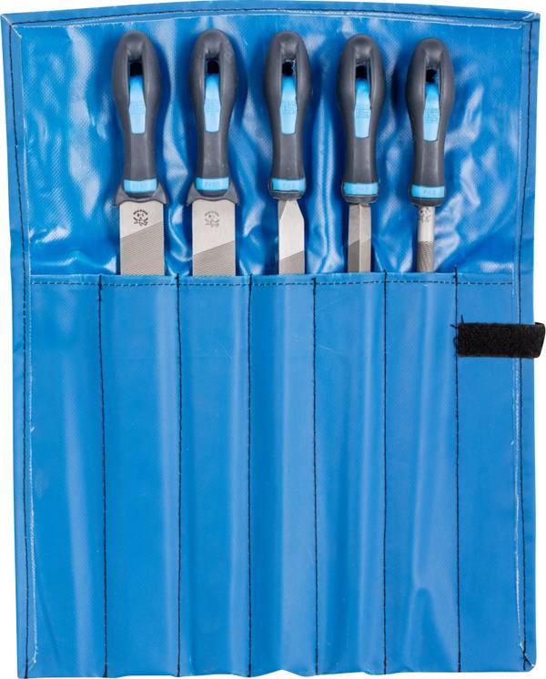 PFERD TOOLS 11800551 Werkstattfeilen-Set Hieb 1 in PVC-Rolltasche Länge 300 mm 1 St.