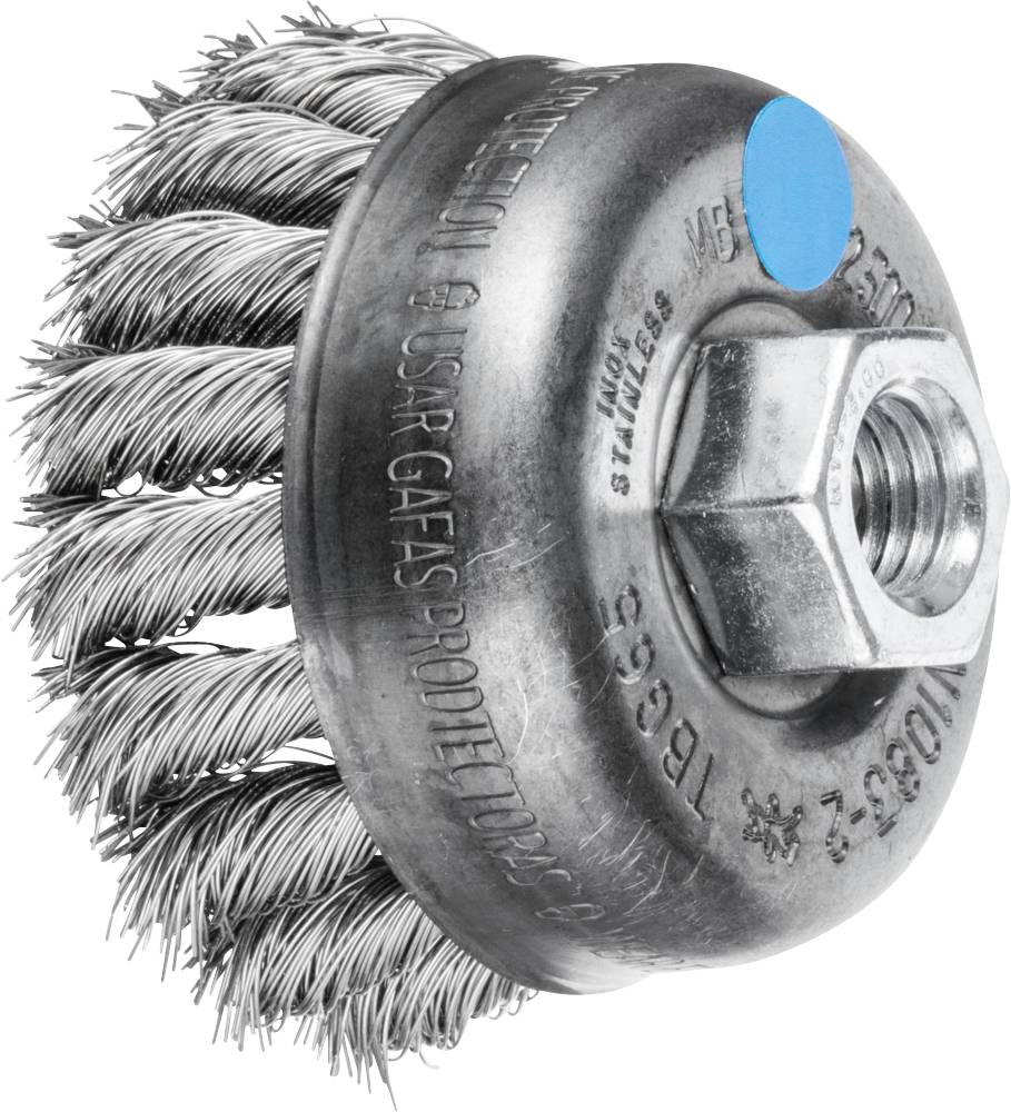 PFERD TOOLS Topfbürste mit Gewinde, gezopft POS TBG 65/M14 INOX 0,35 Tbg 43305003 1 St.