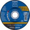 PFERD TOOLS 62012640 Psf Steelox Schruppscheibe gekröpft Durchmesser 125 mm Bohrungs-Ø 22.23 mm 10 St.