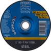 PFERD TOOLS 62017634 Psf Steel Schruppscheibe gekröpft Durchmesser 180 mm Bohrungs-Ø 22.23 mm 10 St.