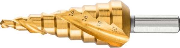 PFERD TOOLS 25201042  HSS Stufenbohrer   Gesamtlänge 75 mm    1 St.