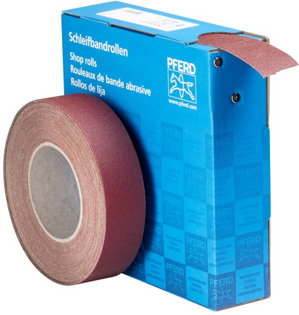 PFERD TOOLS  45016412 Schleifpapierrolle  Körnung (num) 120  (L x B) 25 m x 38 mm 25 m