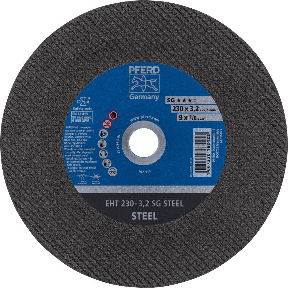 PFERD TOOLS SG STEEL 61328222 Trennscheibe gerade 230 mm 25 St. Stahl