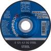 PFERD TOOLS 62212426 Sg Steel Schruppscheibe gekröpft Durchmesser 125 mm Bohrungs-Ø 22.23 mm 10 St.